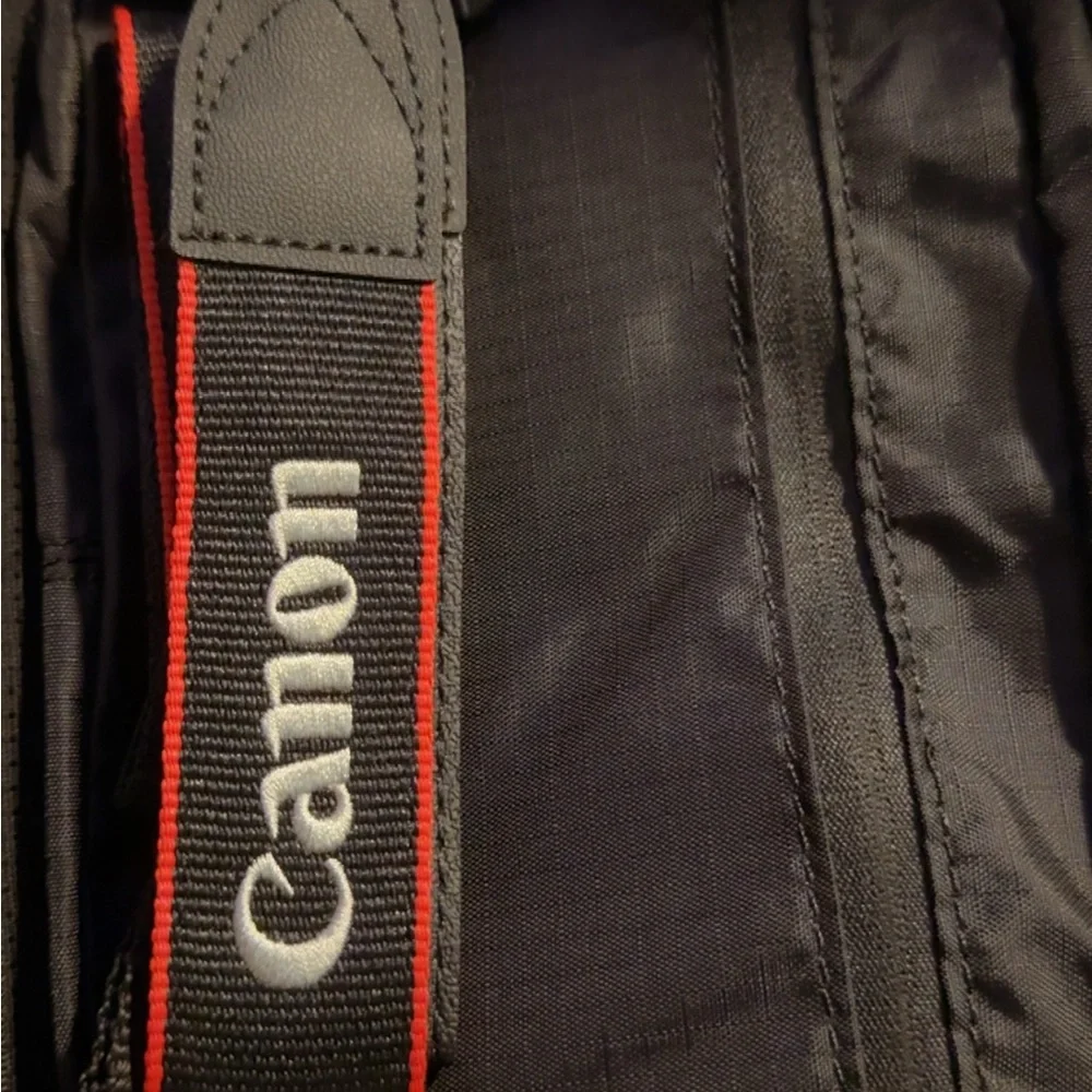 Canon Black Digital Camera with Lens